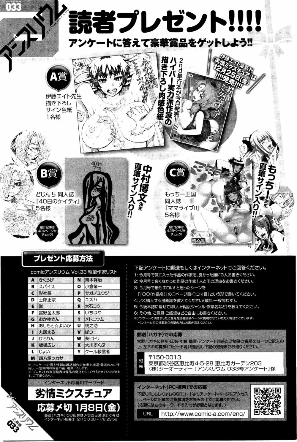 COMIC アンスリウム 033 2016年1月号 Page.434