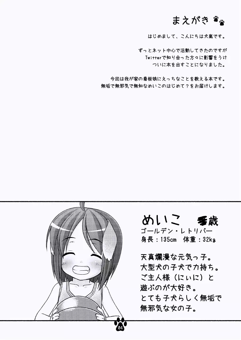 めいことわくわく性教育 Page.3
