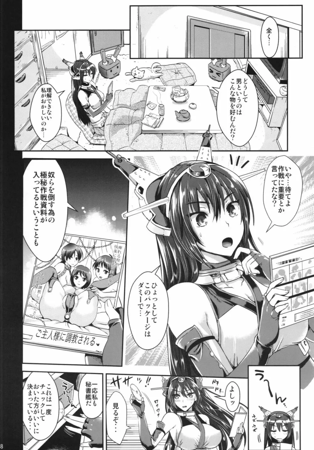 戦艦長門と変態提督 Page.8