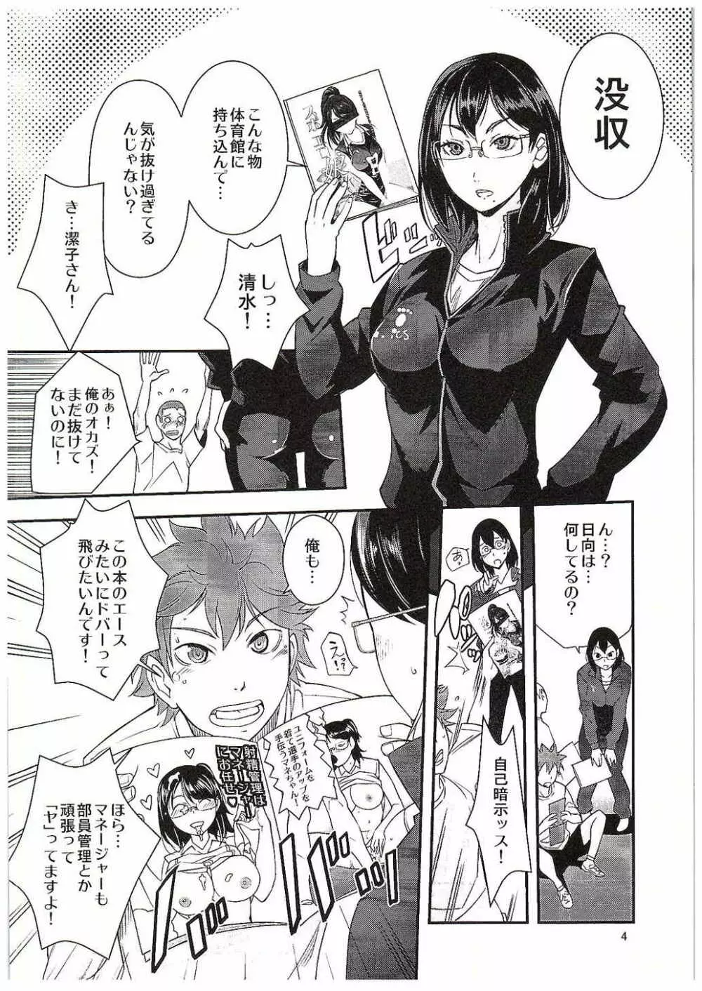 清水潔子さんの催淫射精管理 Page.3