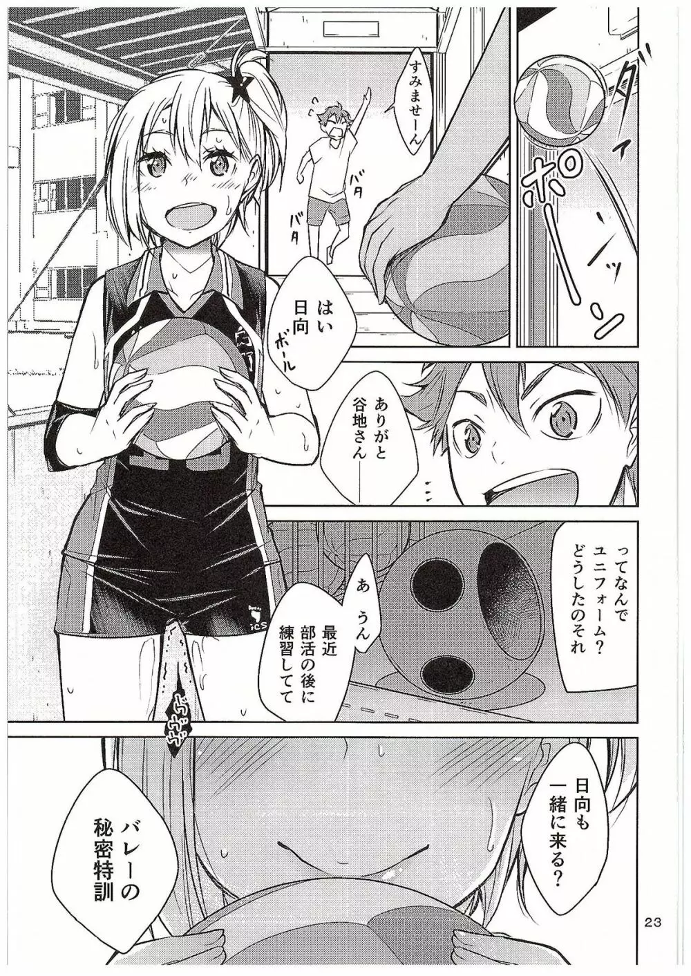 燃えよ!烏野バレーボール親善試合 Page.22