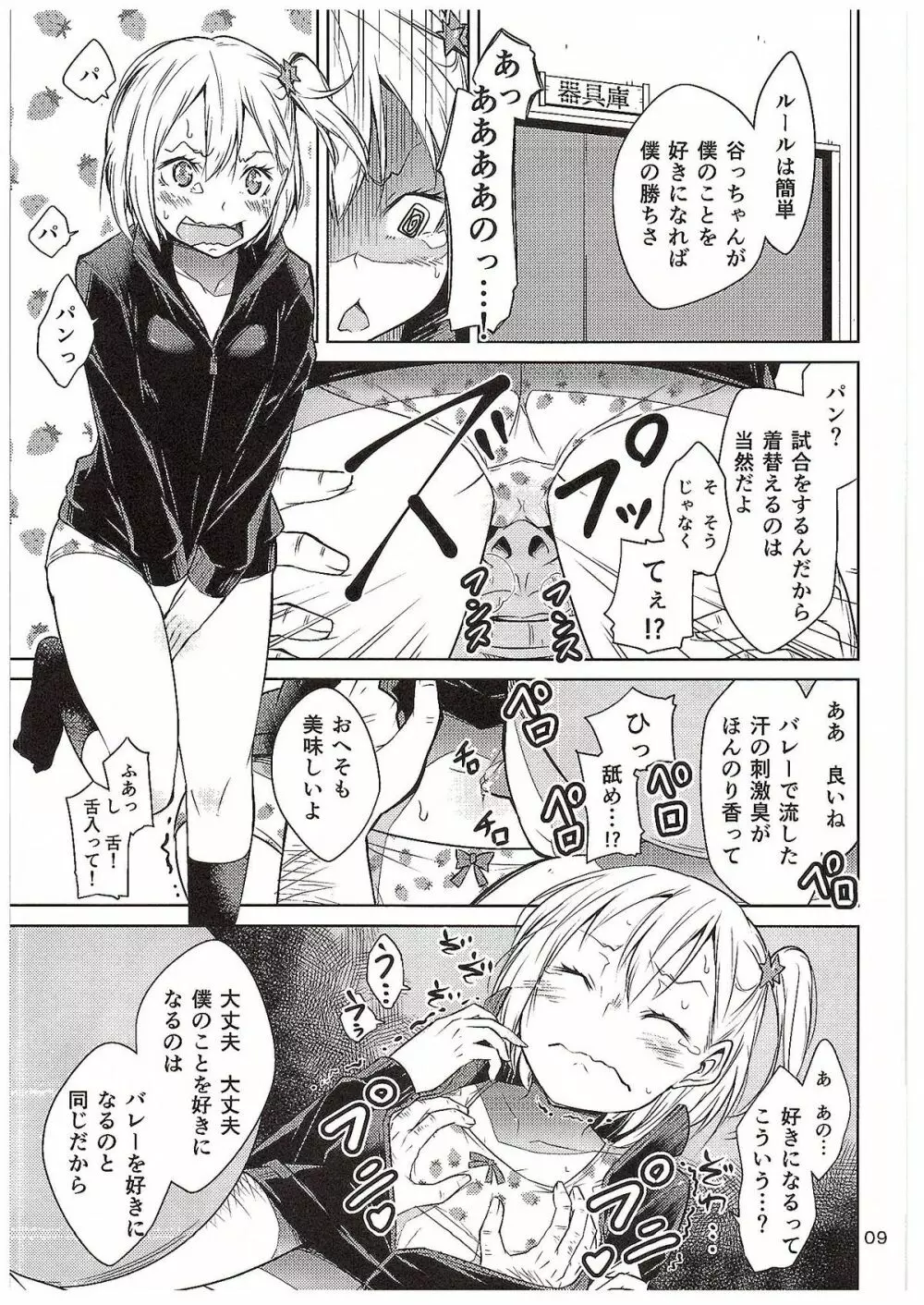 燃えよ!烏野バレーボール親善試合 Page.8