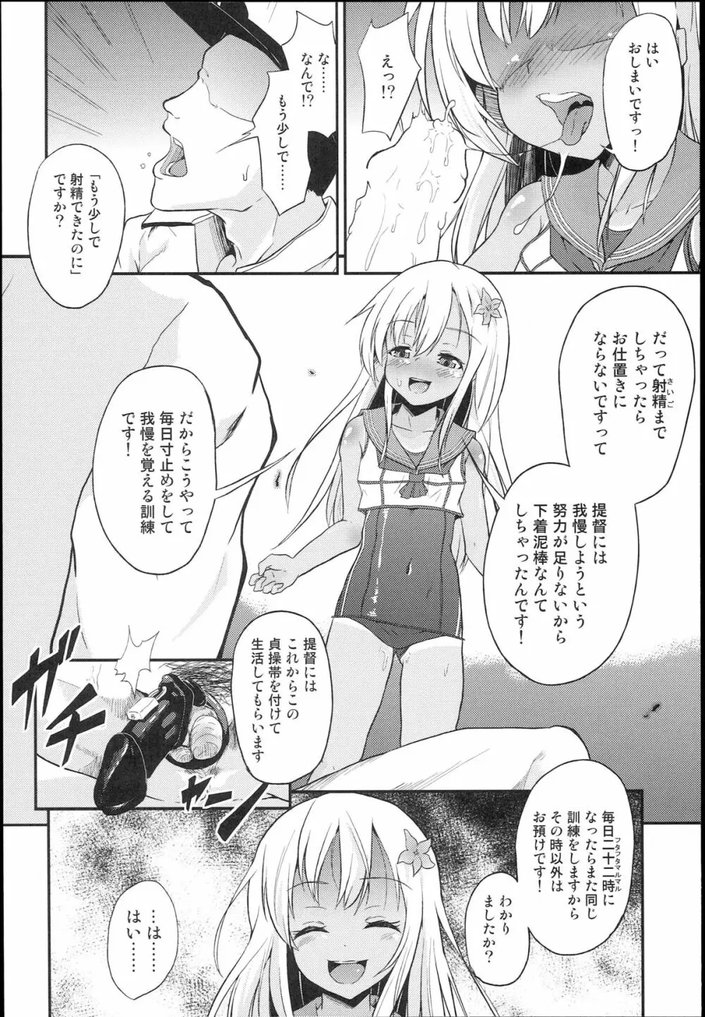 ろーちゃん提督射精管理! Page.10