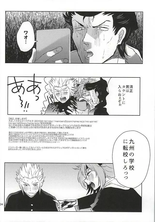 清正、卒業します Page.23