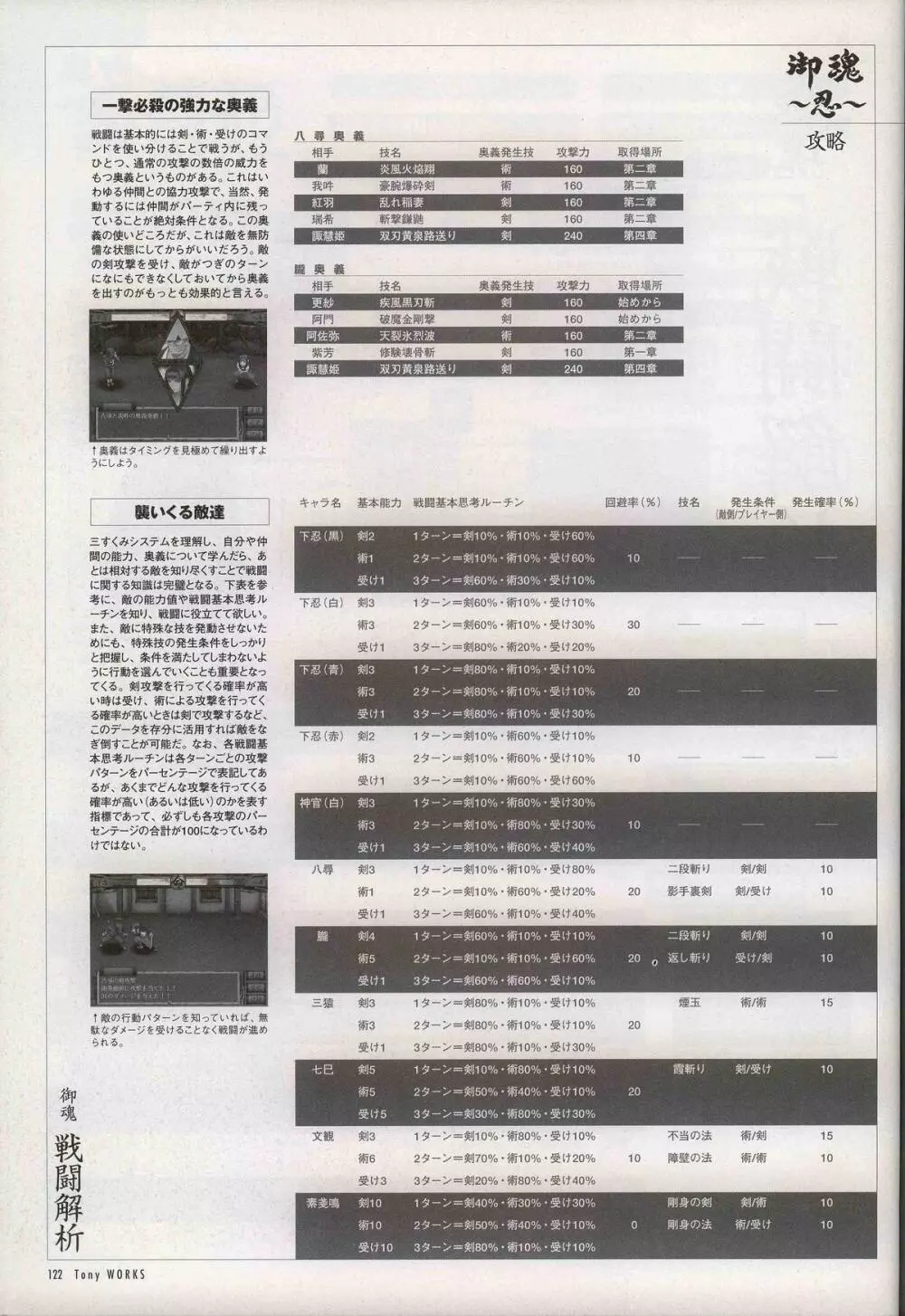 御魂～忍～×ARCANA～光と闇のエクスタシス～二作品原画 Page.127