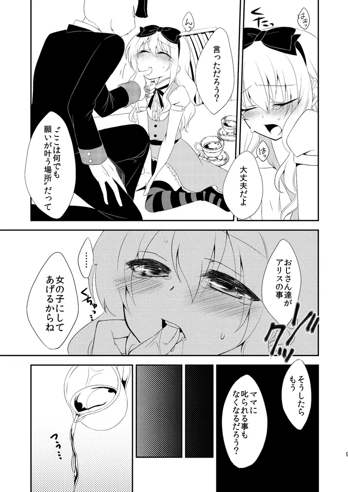 ×××の国のアリス Page.8