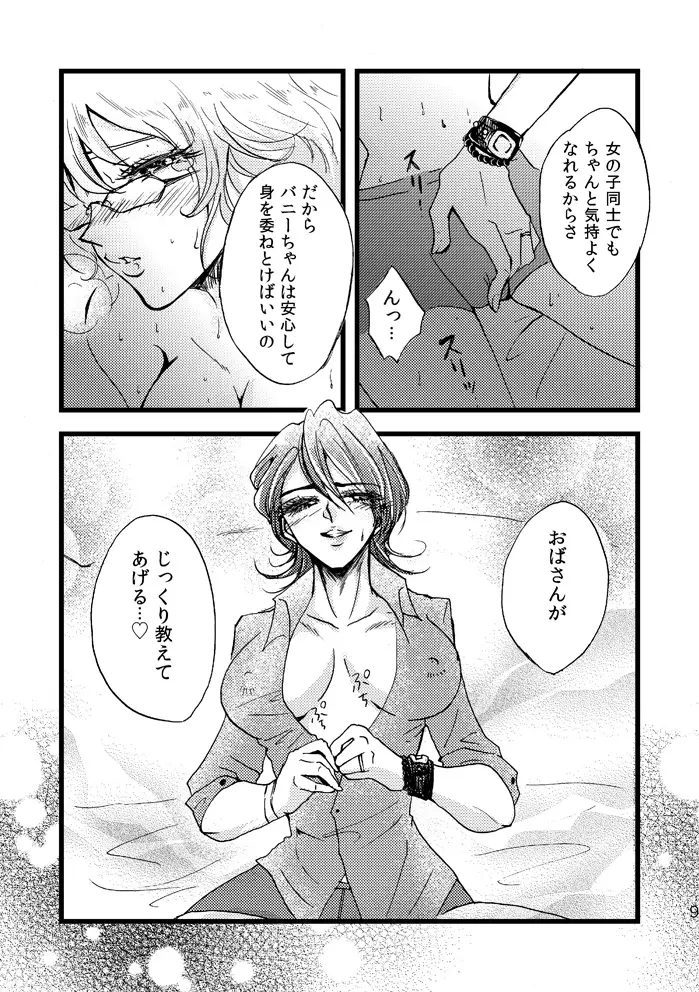 おばさんとちつとれしようぜバニーちゃん。 Page.8