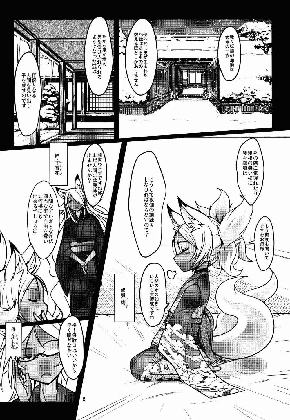 双狐の帳其の参 Page.4