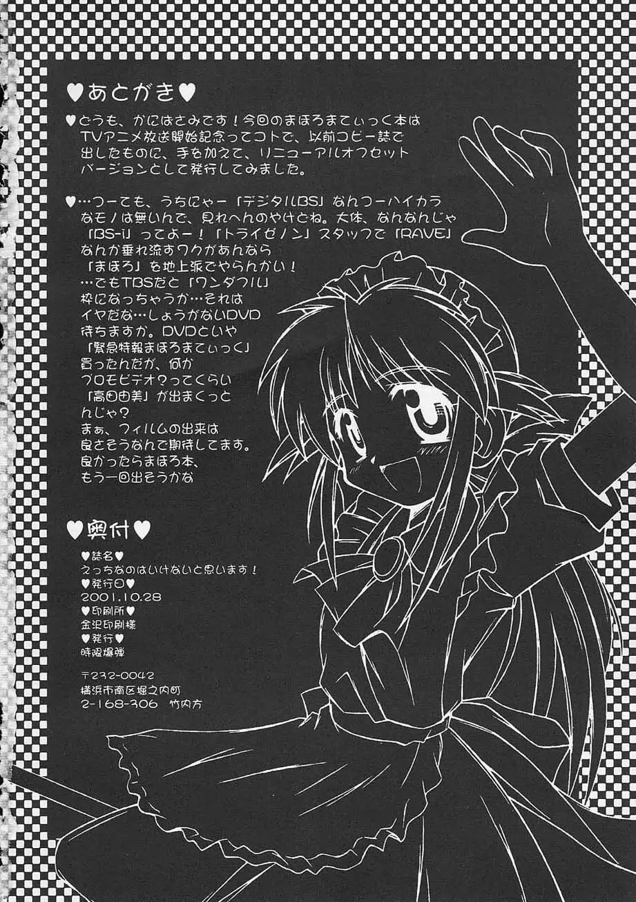 えっちなのはいけないと思います! Page.17