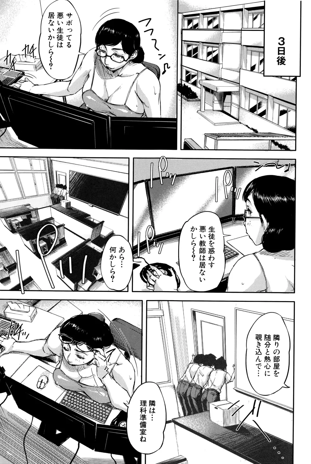 女教師痴態盗撮録 Page.84