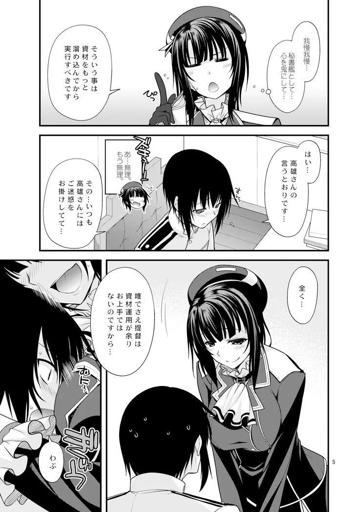 高雄お姉さんの補給の演習 Page.4