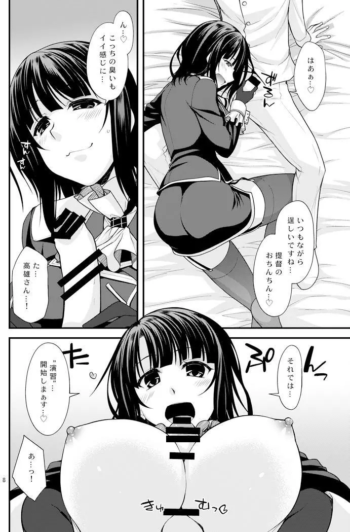 高雄お姉さんの補給の演習 Page.7