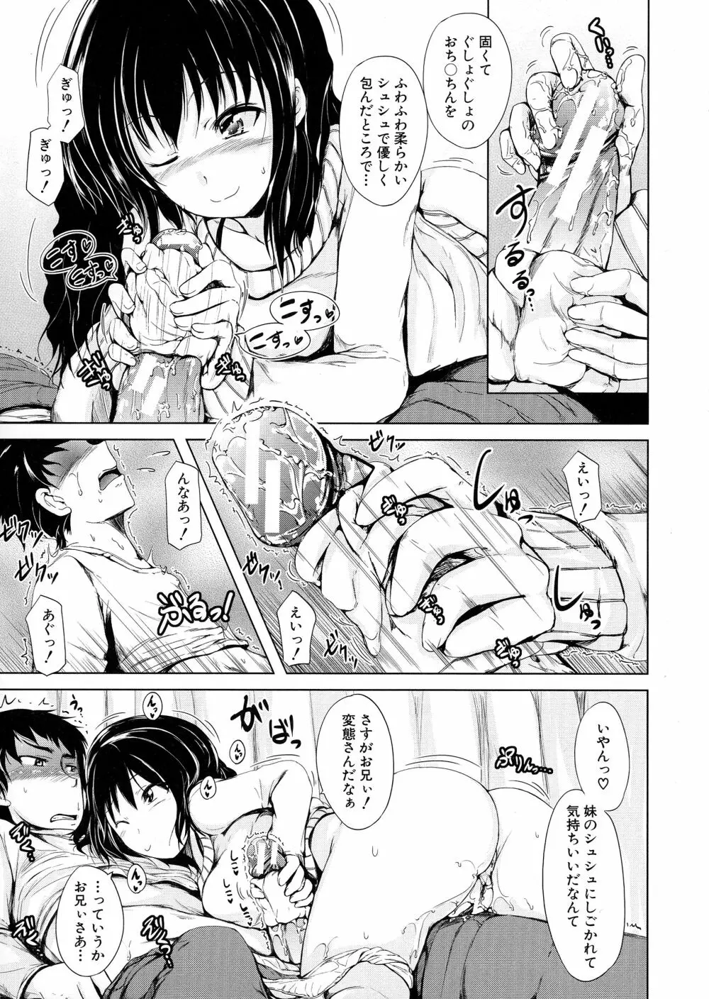 初エッチは妹でした Page.13