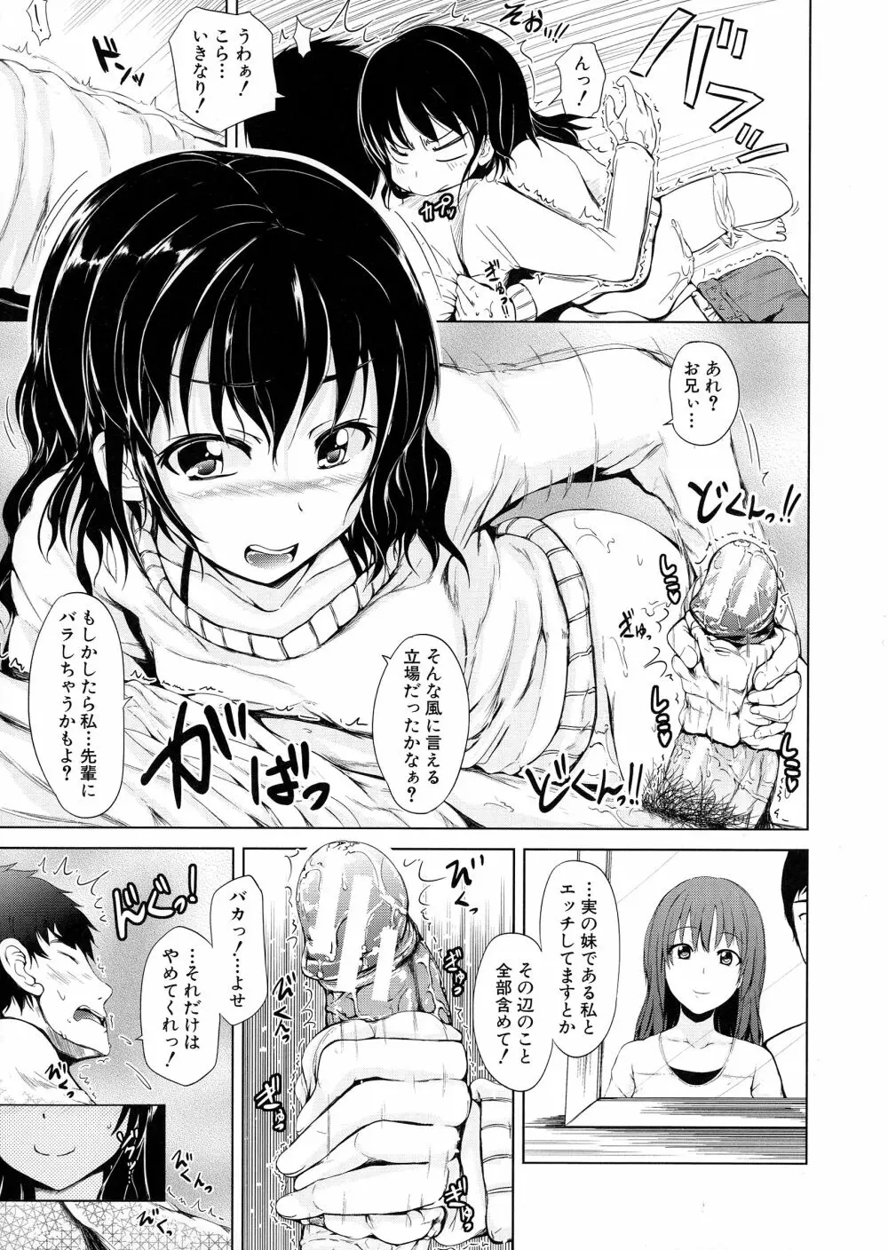 初エッチは妹でした Page.15