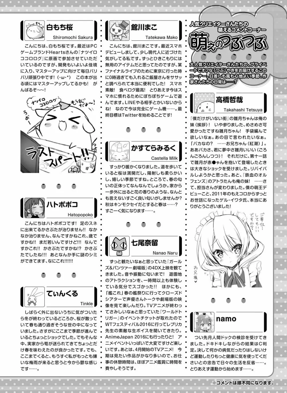 電撃萌王 2016年6月号 Page.165