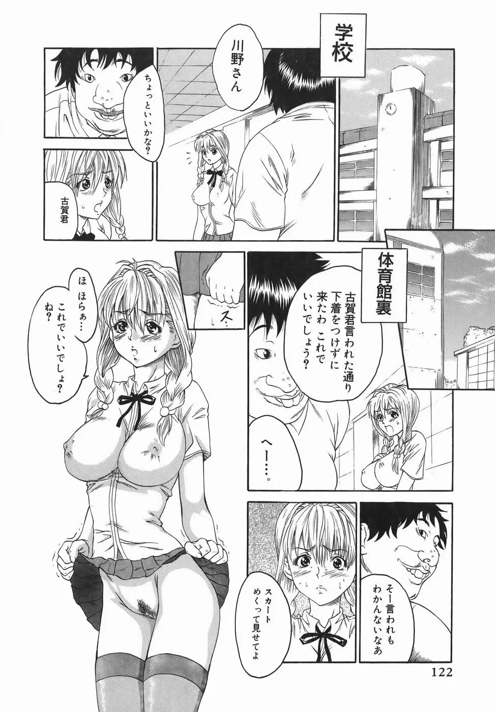 女優 ~裸で歩く女~ Page.122