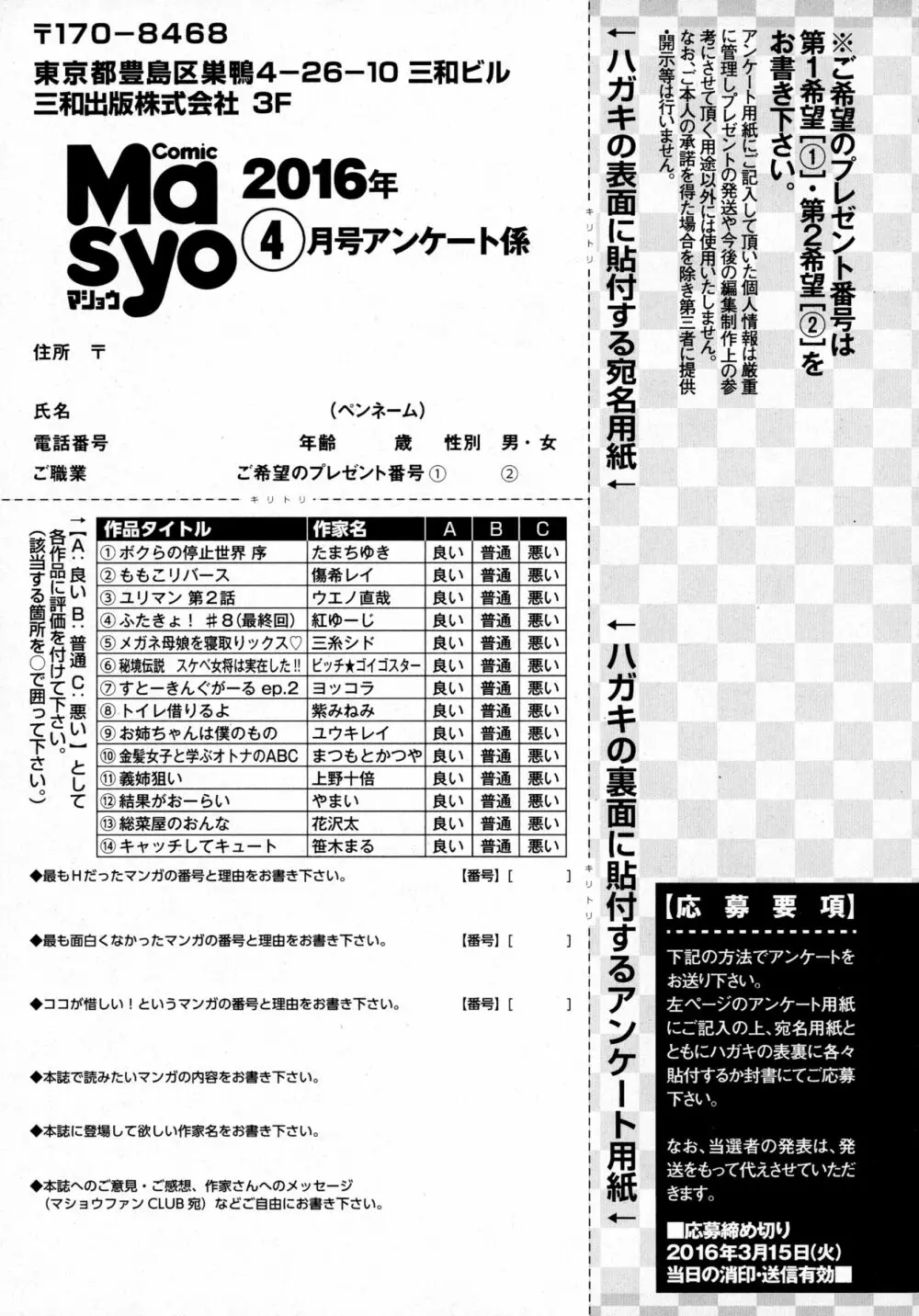 コミック・マショウ 2016年4月号 Page.287