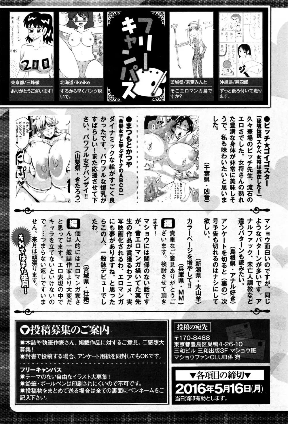 コミック・マショウ 2016年6月号 Page.288