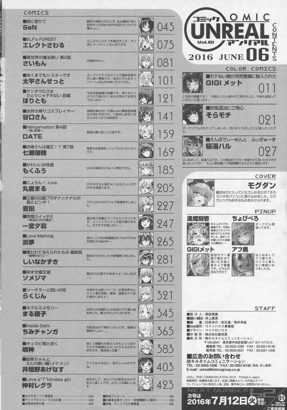 コミックアンリアル 2016年6月号 Vol.61 Page.454