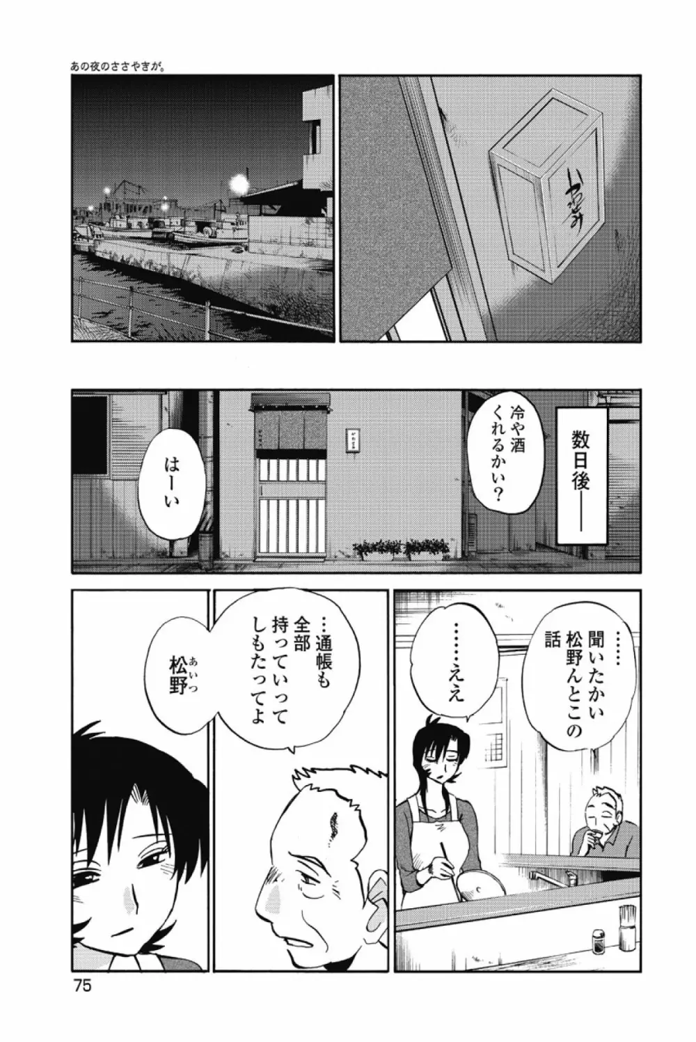 あの夜のささやきが。 Page.78