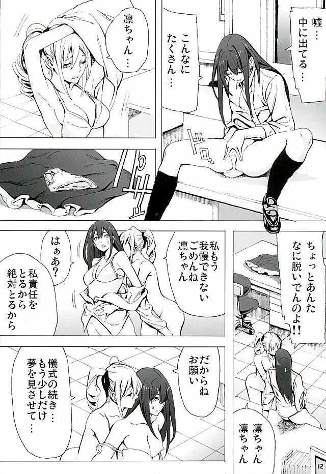 凛と蘭子の一番長い夜 Page.11