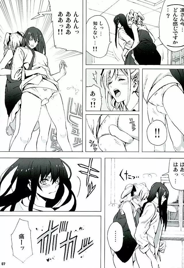 凛と蘭子の一番長い夜 Page.6