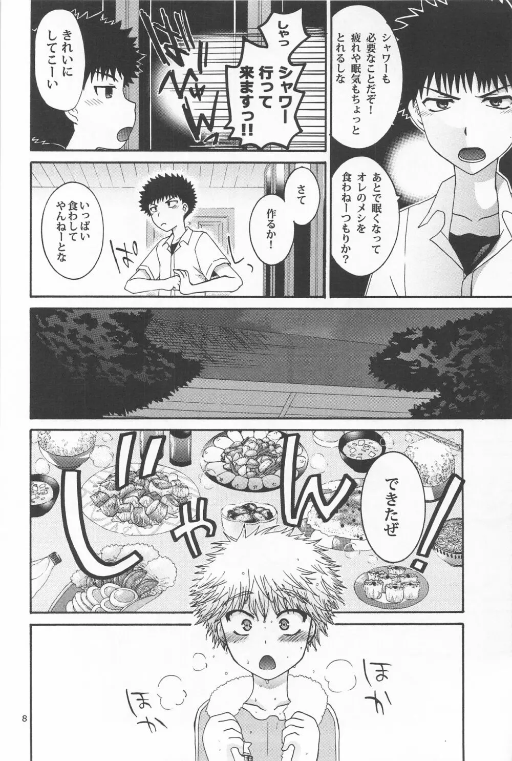 三橋くん家でエプロンな阿部くん Page.8