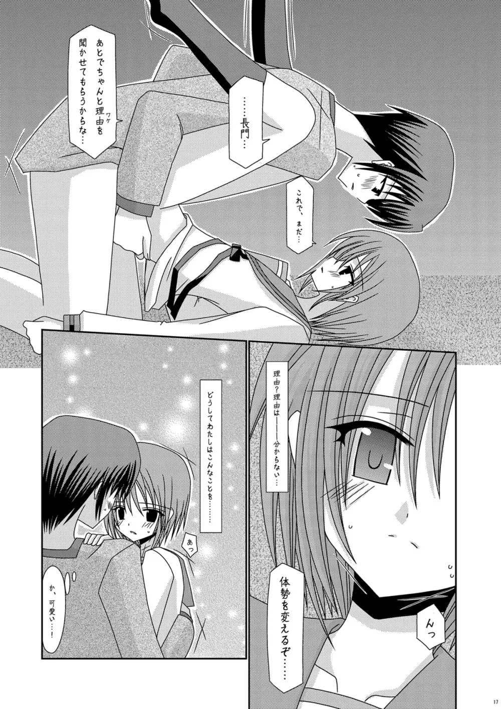 長門有希の体疼 Page.17