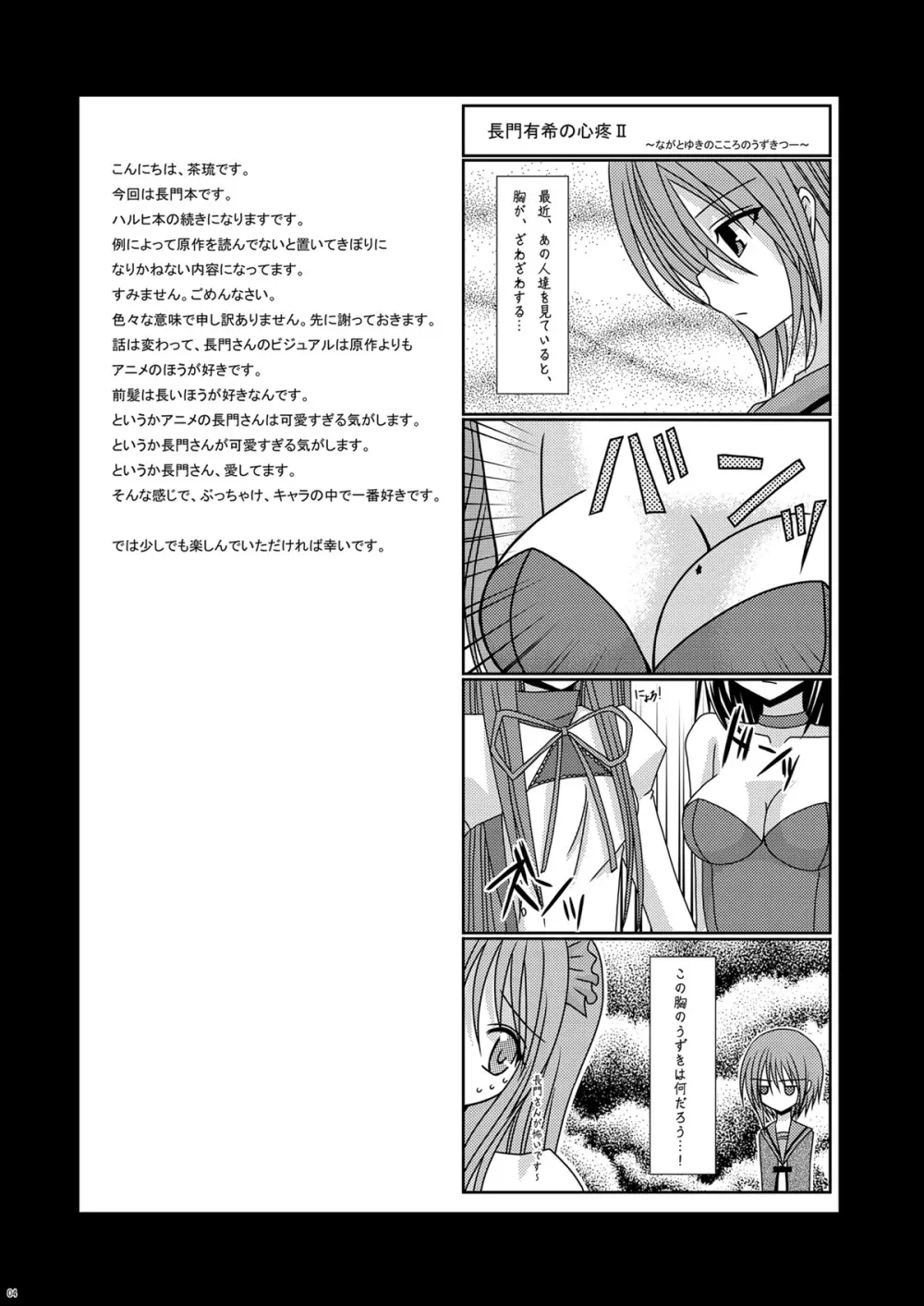 長門有希の体疼 Page.4