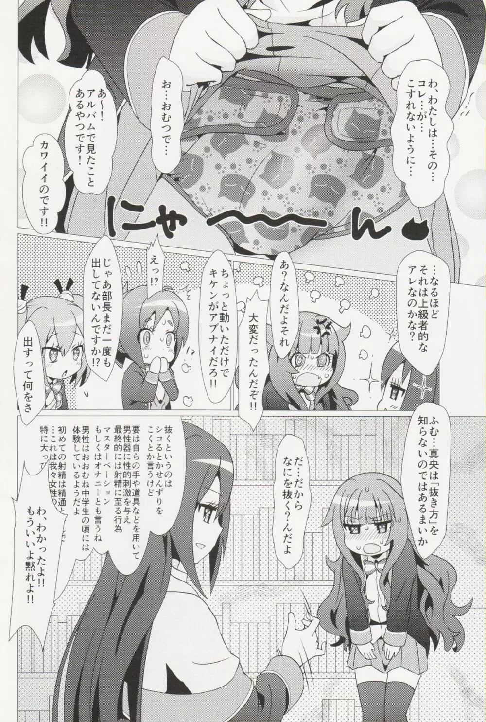 ある日の真夜中!!GJ部員にナニカが生えた!! Page.7