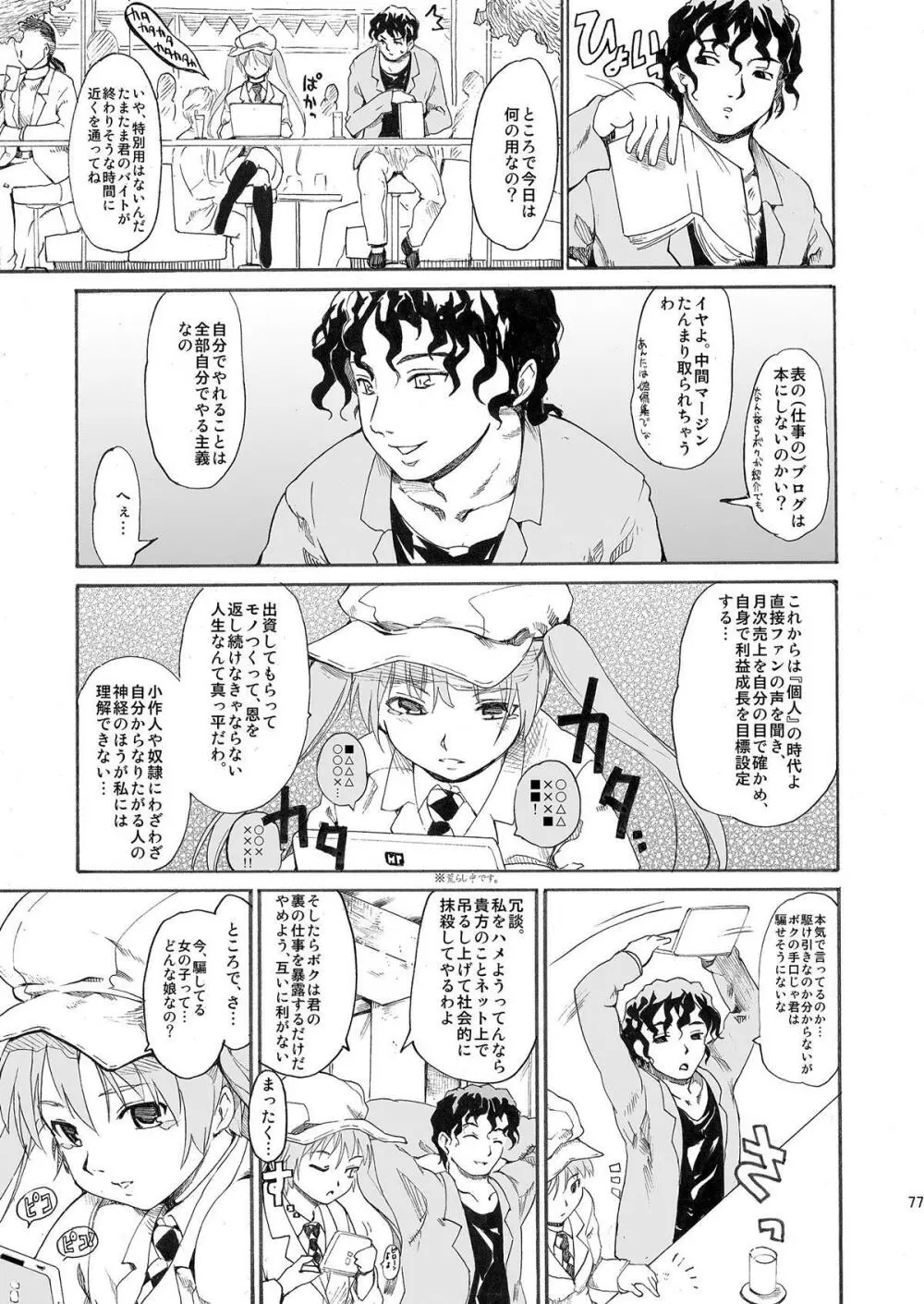 憧れの女 ―秘密の一週間― #1-3 Page.77