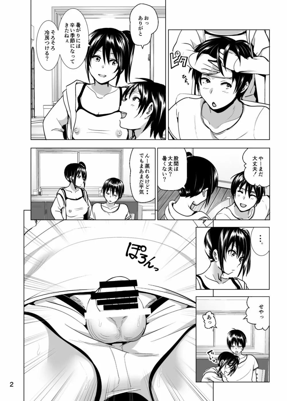 妹のおっぱいがまるだしだった話5 Page.3