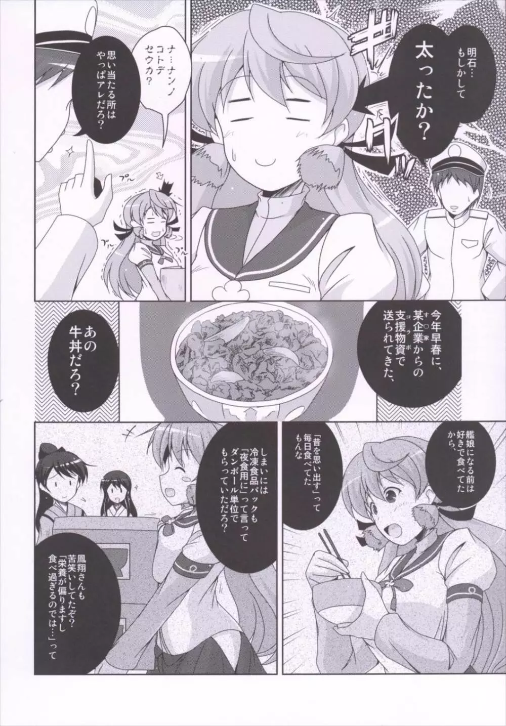 明石と牛丼とダイエットと Page.3