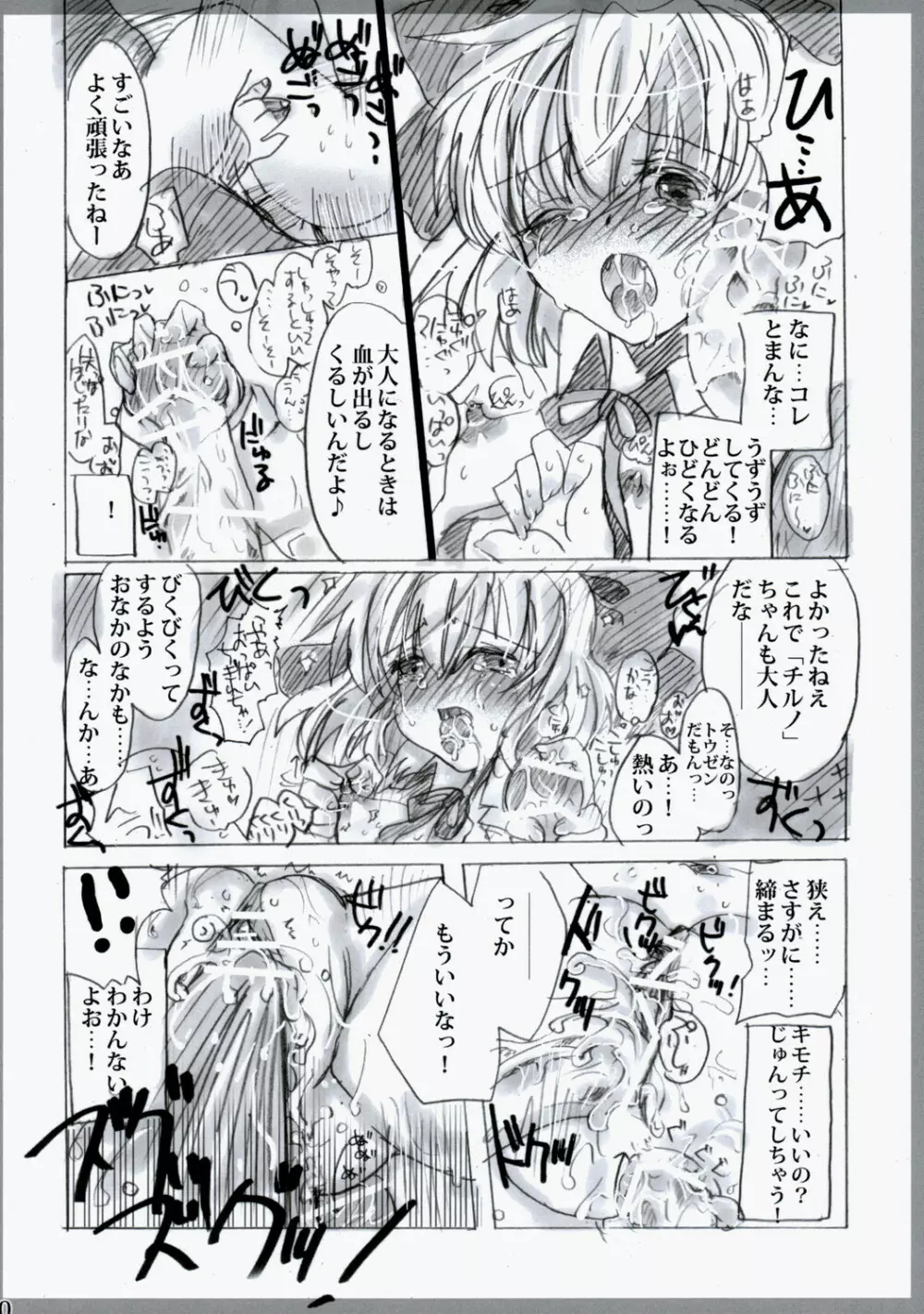 東方春画本 氷精遭難 Page.20