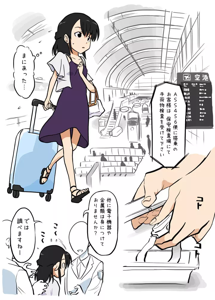 やりすぎな手荷物検査 Page.2