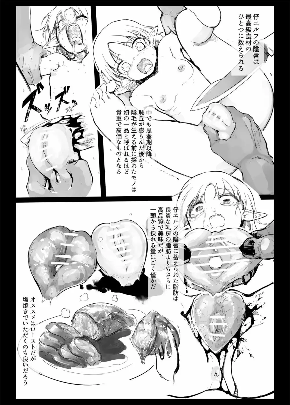 エルフにひどいことをする本 Page.3