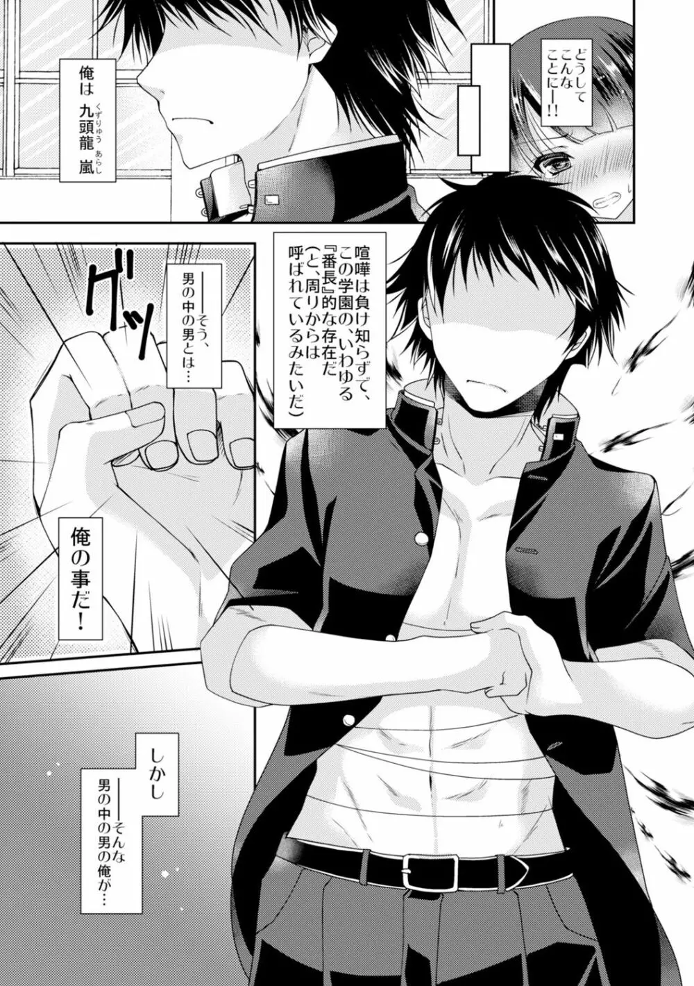 学園最強のヤンキーが女体化!? ~おまえら俺の乳…揉んでんじゃねぇ!!~ 1 Page.5