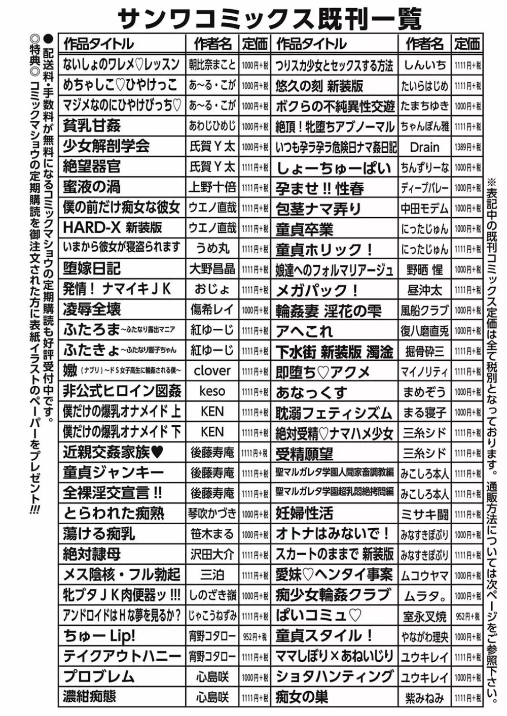 コミック・マショウ 2016年11月号 Page.285