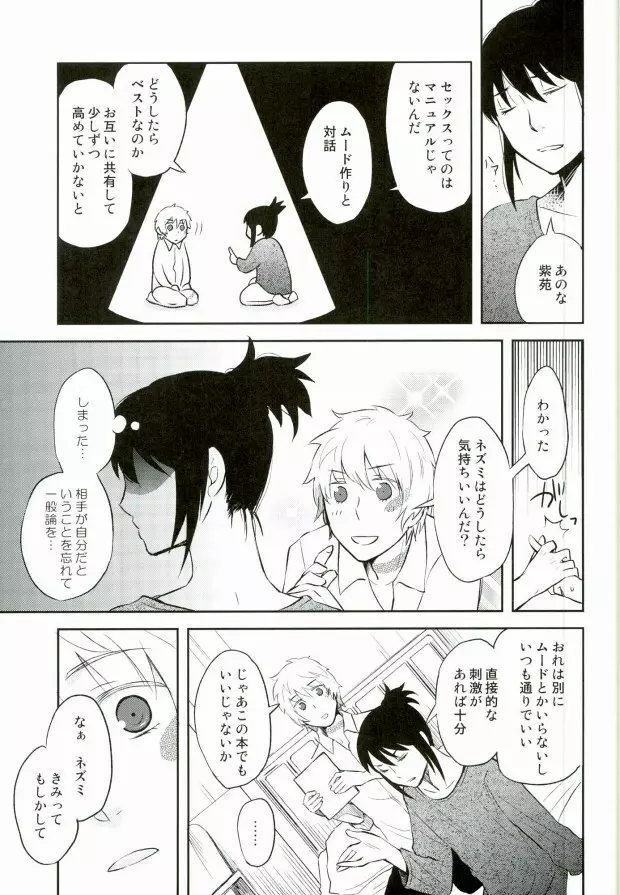 演技ですので Page.8