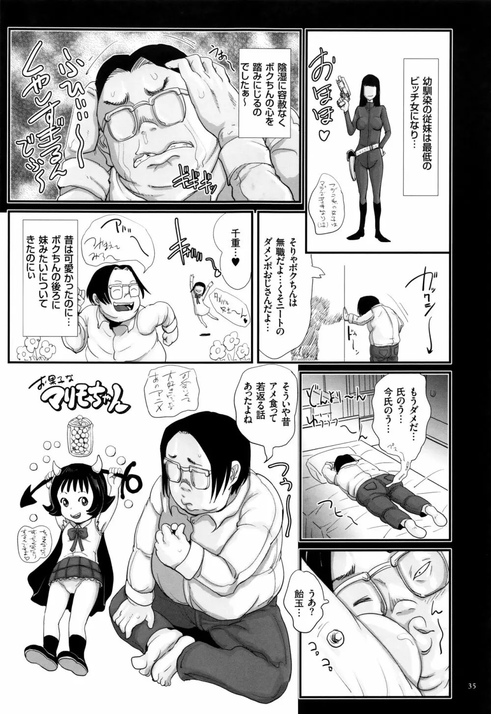 キモヲタだけど天才なので色んな女子とハメちゃいマス Page.36