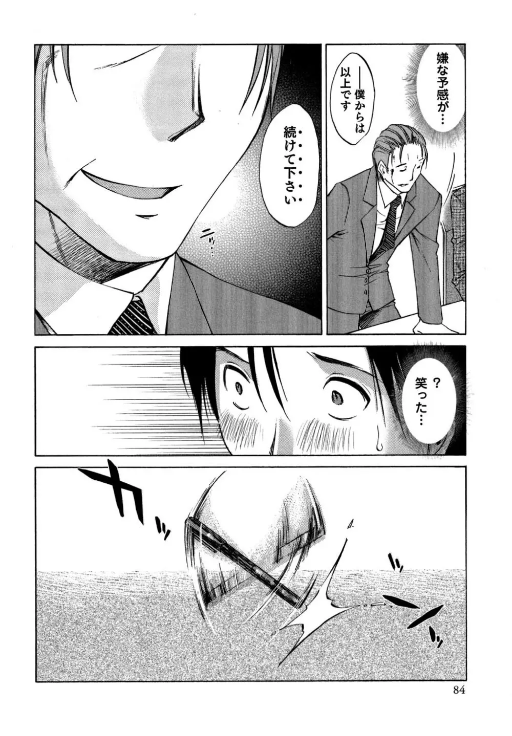 俺の上司がデスクの下で 1 Page.85