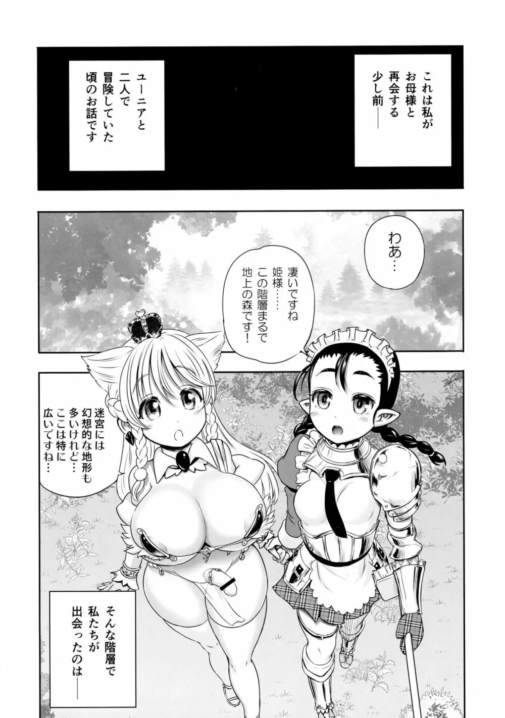 迷宮王女と3人のママ:夏コミ会場小冊子付きセット Page.6