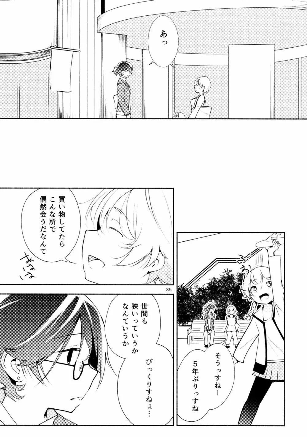 ハルガスミ 君ト共ニ歩ムミチ Page.35