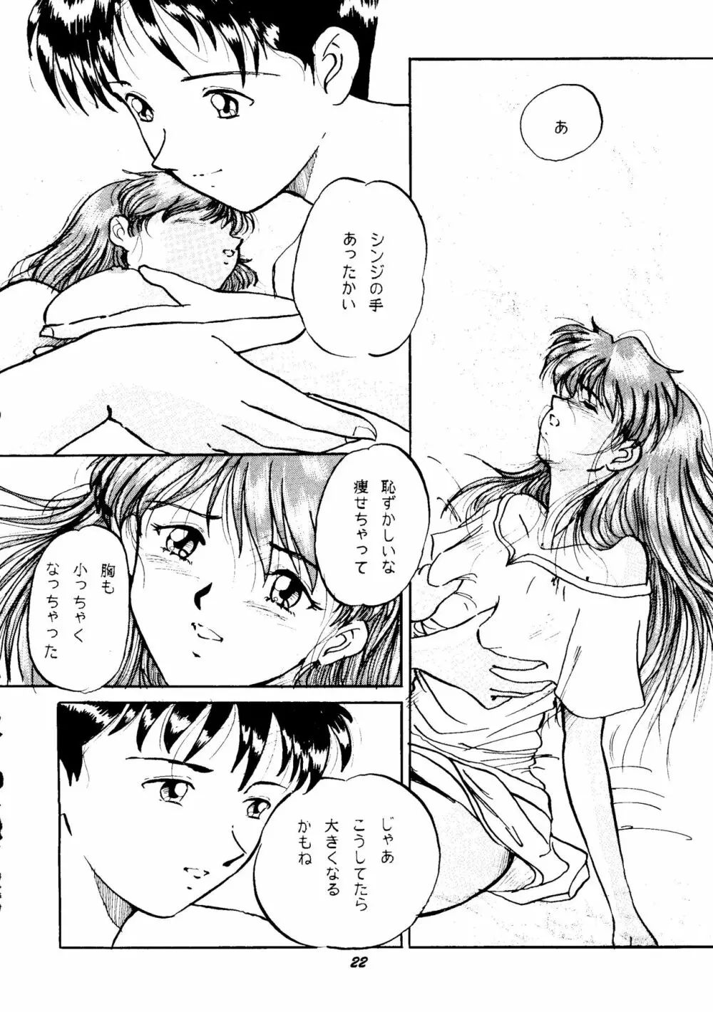 (C50) [スタジオぼくさぁ (嶌隆、貴) HO･HE・TO 13 (新世紀エヴァンゲリオン) Page.21