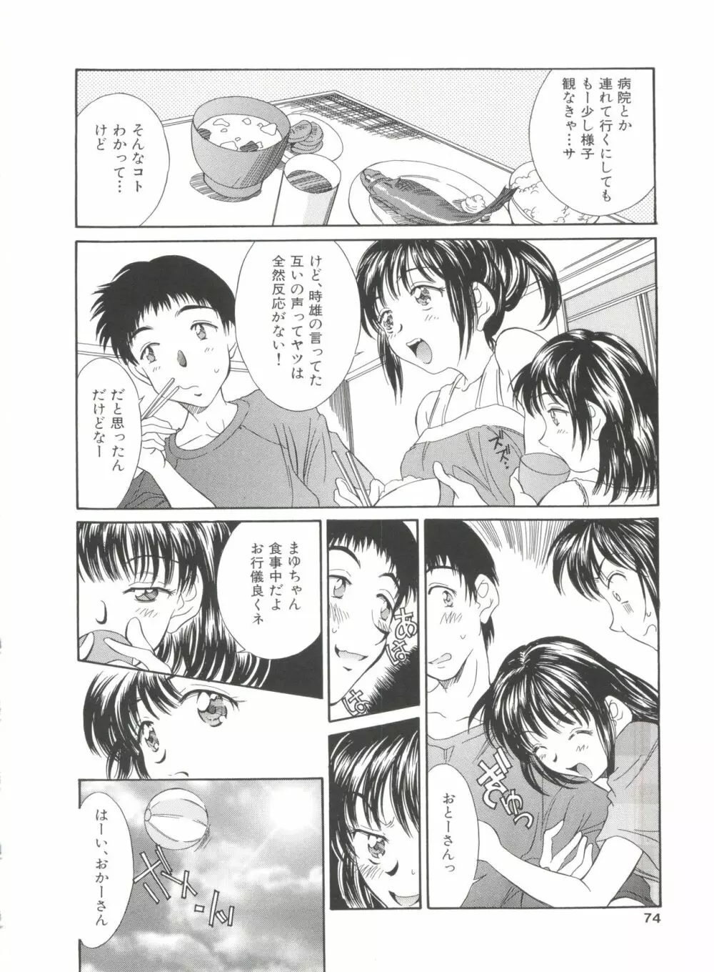 夏のたいむましん Page.74